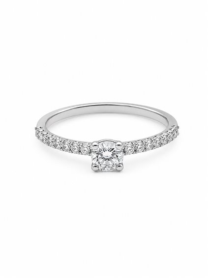 Ringe Recarlo Dame in Gold Diamante 0.33 Ct XD 209/065 - XD 209/065